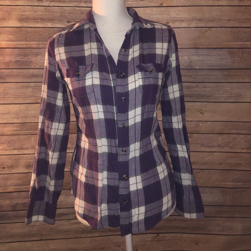 Plaid flannel shirt